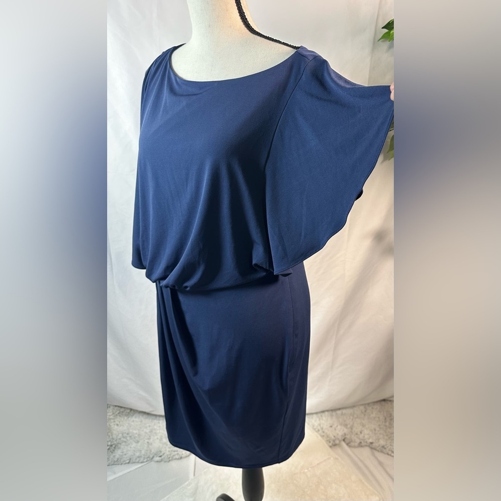 Vince Camuto Blue Midi Dress with Elegant Design 💙 - Picture 9 of 13